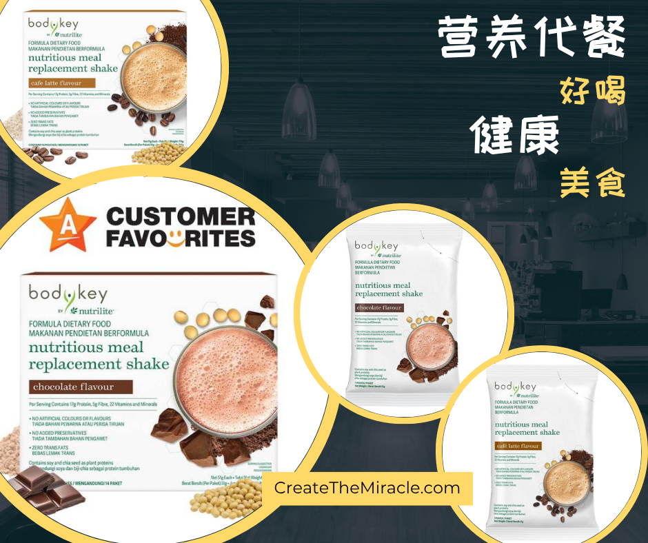 安利 Amway BodyKey 营养代餐｜健康美食｜换一餐开始最简单的生意
